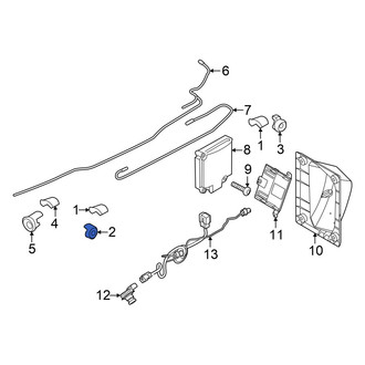 Ford OE - Rear Left Outer Parking Aid Sensor Housing