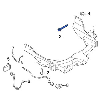 Ford OE - Trailer Hitch Receiver Bolt
