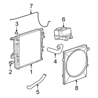 Ford OE - Cooling - Radiator & Components