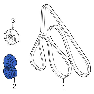 Ford OE - Accessory Drive Belt Tensioner Assembly