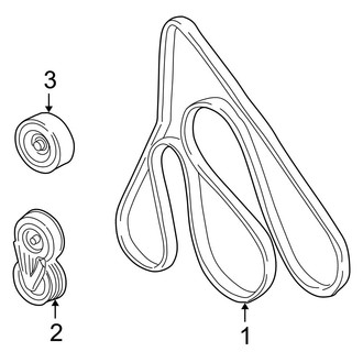Ford OE - Cooling - Belts & Pulleys