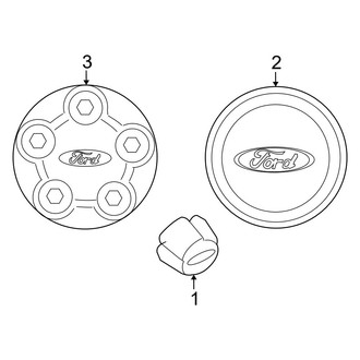Ford OE - Wheels - Covers & Trim