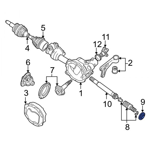 CV Axle Shaft Seal