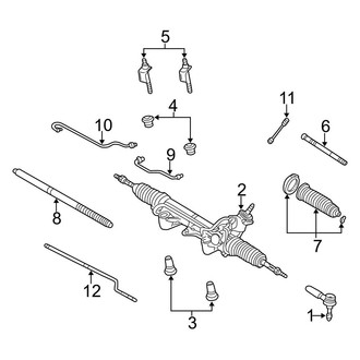 Ford OE - Steering Gear & Linkage (XLS / XLT)