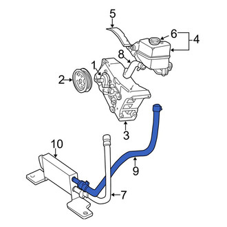 Ford OE - Power Steering Reservoir Hose
