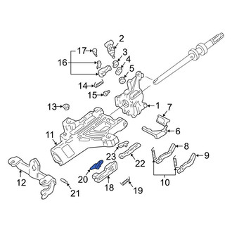 Ford OE - Steering Column Lock