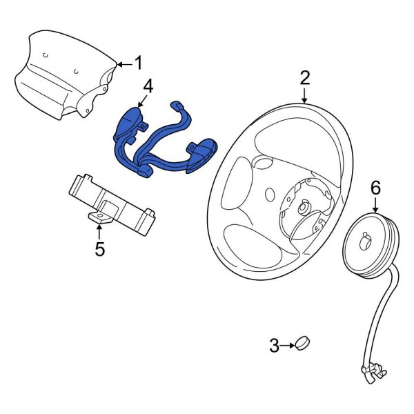 Ford OE XL7Z19A181AA Cruise Control Switch