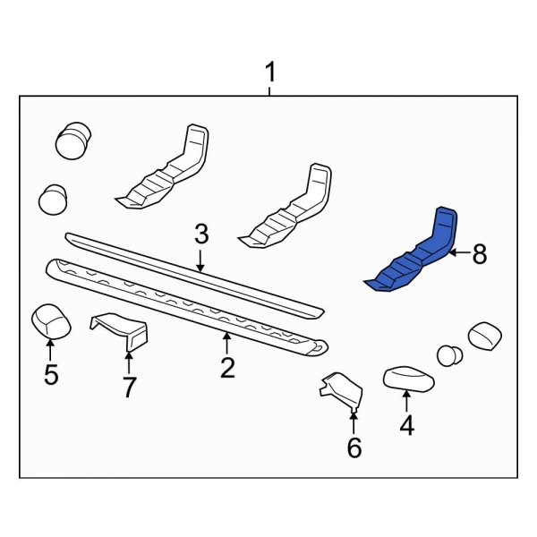 Running Board Mounting Bracket