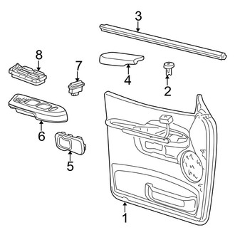 Ford OE - Front Door - Interior Trim