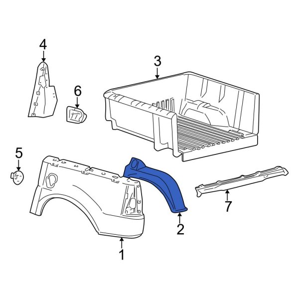 Wheel Housing Side Panel