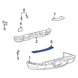 Ford OE - Rear Trailer Hitch