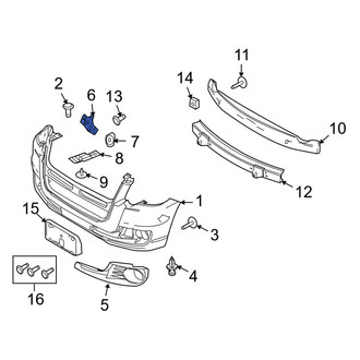 Ford OE - Right Bumper Cover Bracket