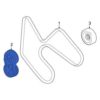 Ford OE - Accessory Drive Belt Tensioner Assembly