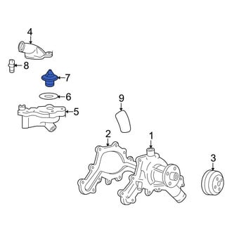 Ford OE - Engine Coolant Thermostat