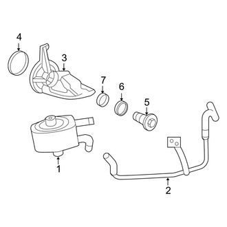 Ford OE - Cooling - Engine Oil Cooler (4.0L)