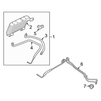 Ford OE - Cooling - Trans Oil Cooler (4.0L 5-Speed)