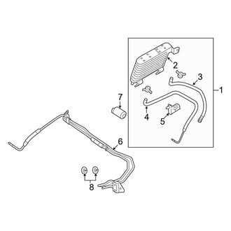 Ford OE - Cooling - Trans Oil Cooler (4.6L 6-Speed)