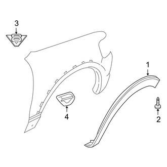 Ford OE - Fender - Exterior Trim