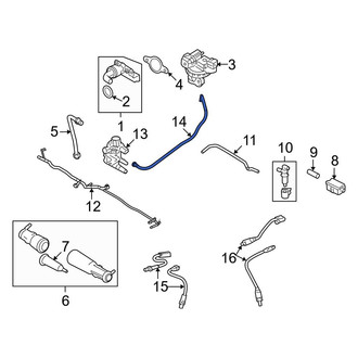 Ford OE - Evaporative Emissions System Lines