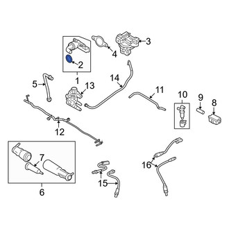 Ford OE - Exhaust Gas Recirculation (EGR) Tube Seal
