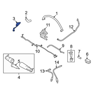 Ford OE - PCV Valve Hose