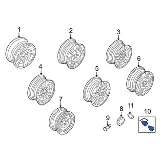 Ford OE - Wheel Lock Set