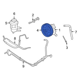 Ford OE - Power Steering Pump Pulley