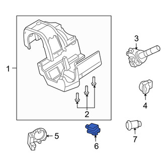 Ford OE - Steering Wheel Position Sensor