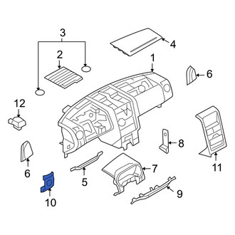 Ford OE - Instrument Panel Bezel