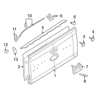 Ford OE - Pick Up Box - Tail Gate
