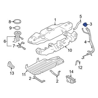 Ford OE - Fuel Tank Cap