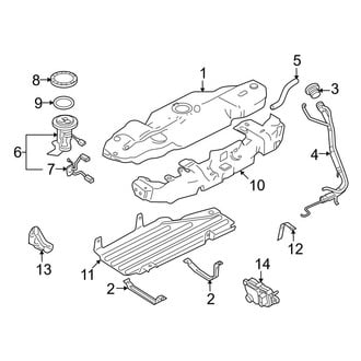 Ford OE - Fuel System Components