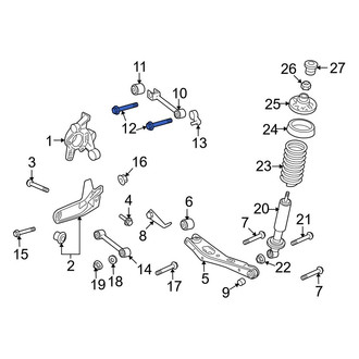 Ford OE - Rear Lower Suspension Control Arm Bolt