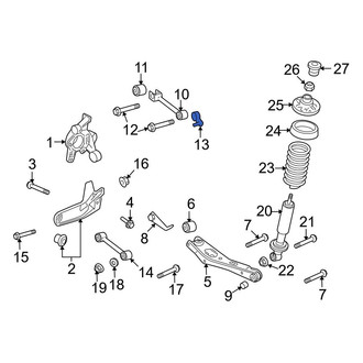 Ford OE - Lower Suspension Strut Nut