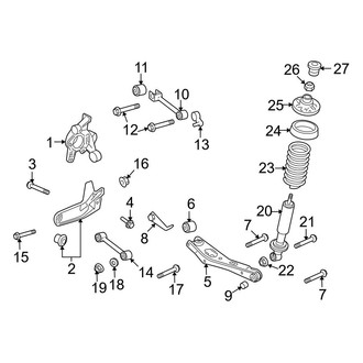 Ford OE - Rear Suspension - Suspension Components