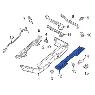 Ford OE - Rear Bumper Step Pad
