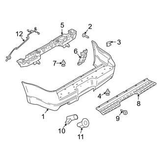 Ford OE - Rear Bumper - Bumper & Components (Adrenalin)