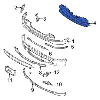 Ford OE - Front Bumper Impact Absorber