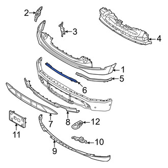 Ford OE - Front Center Bumper Trim