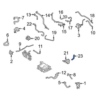 Ford OE - Engine Coolant Pipe