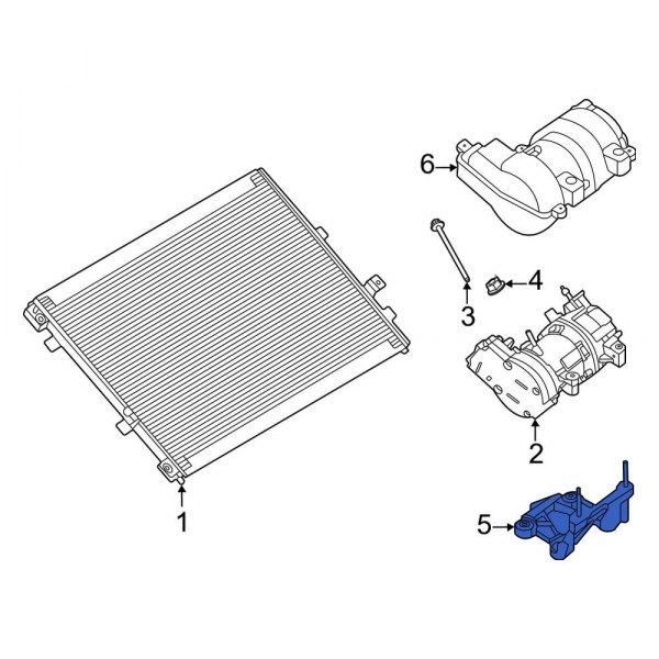 A/C Compressor Bracket