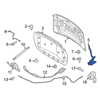 Ford OE - Front Left Hood Hinge