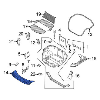 Ford OE - Front Rear Body Panel Trim Panel