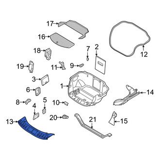 Ford OE - Front Rear Body Panel Trim Panel