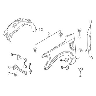 Ford OE - Fender & Components (Fender & Components)