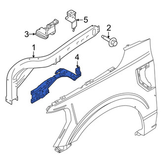 Ford OE - Right Fender Rail Reinforcement Bracket