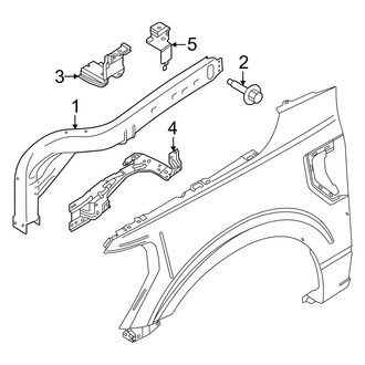 Ford OE - Fender - Inner Components