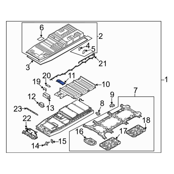 Drive Motor Battery Pack Control Module