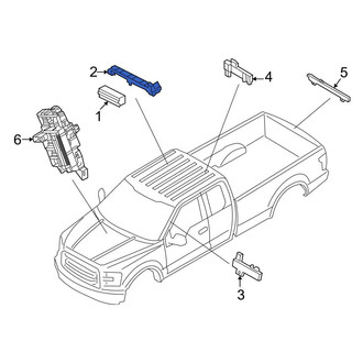 Ford OE - Keyless Entry Receiver Bracket