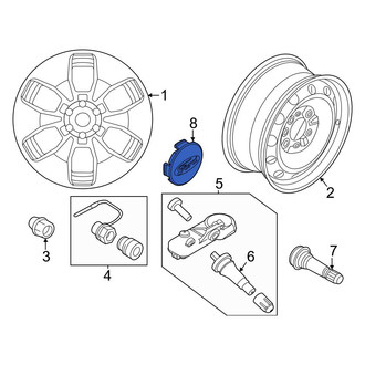 Ford OE - Wheel Cap